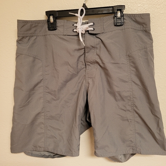 Trunks Surf and Swim Gray Swim Shorts - Picture 1 of 3